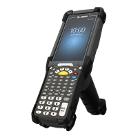Zebra MC9300 - Přenosný terminál, rukojeť, 2D Imager s dlouhým dosahem, Wi-Fi, BT, 53 kláves, Android