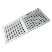 Birch PKB-111 Pokladní klávesnice, USB, 111 kláves, světlá