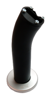 ES Stojánek pro X-Frame, fixní , zahnutý, černý
