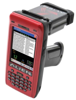 Alien ALH-9011 Průmyslový mobilní počítač, 2D, RFID, Wi-Fi, QVGA, WM, GPS, 3G, rukojeť, UHF 865-868 MHz