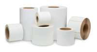 Self-adhesive labels 32 mm x 16 mm, white paper, 5000 pcs/roll, ( price for 1000 pcs)