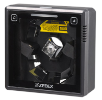 Zebex Z-6182 všesměrová pultová čtečka čárových kódů, dual-laser