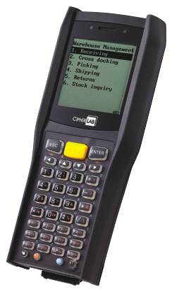 CipherLab CPT-8400 Přenosný terminál, 2D imager, 29 kláves, 16MB + microSD card slot