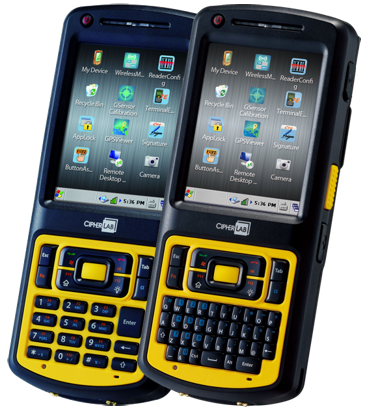 CipherLab CP55 Průmyslový mobilní počítač, laser, WEH6.5, WLAN, GPS, camera, QVGA, numerická kl., USB