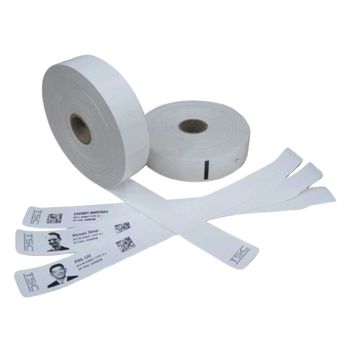 Identifikační náramek, 29x292mm, bílý, DT, pro dospělé, 150et./kot. (cena za 2 kotouče/box)