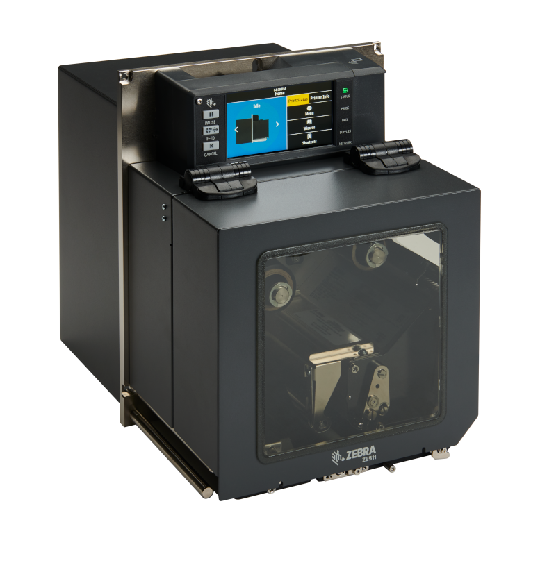 Zebra TT OEM tiskárna ZE511 - 4", RH, 203 DPI, 8 dots/mm , disp. (colour, touch), ZPL, USB, RS232, BT, LAN, Dual-IF