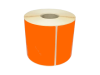 Samolepící etikety 75mm x 50mm, papír signální oranžová, 1000 et/kot. (cena za 1000 ks)