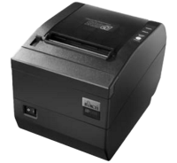 Birch PRP-003 Pokladní termotiskárna s řezačkou, USB & RS232, černá, tisk v českém jazyce