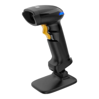 CipherLab 1204 Kabelová čtečka čárových a 2D kódů se stojánkem, černá, USB