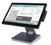 Birch Amplitud-SX 15,6" Touch POS system (TrueFlat, QuadCore N97, 8GB RAM, 128GB SSD, P-CAP-touch, fanless), no OS