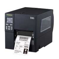 TSC MB340 Metal Industrial Bar Code Printer, 300 dpi, 9 ips