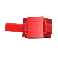 UHF RFID Voděodolný pasivní tag s náramkem, červený