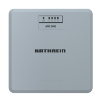 Kathrein ARU 2400 RAIN RFID čtečka s vestavěnou anténou, 865-868MHz int. + 3 ext. Ant.,PoE, GPIO
