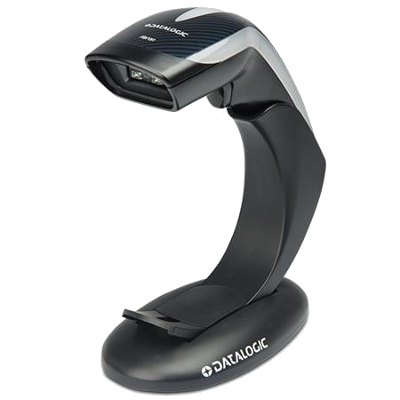 Datalogic Heron D3130 Kabelová čtečka 1D kódů, USB, stojan, černá