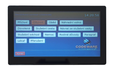 Birch LCD-116 Barevný monitor, 11.6", 1366x768, VGA, HDMI
