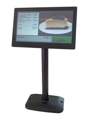Birch LCD-116-S Zákaznický monitor, 11.6", 1366x768, VGA, HDMI, vč. stojanu