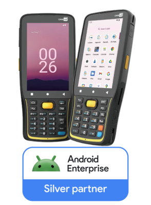 CipherLab RK26 Mobilní terminál s 25 kláv., Android 12, 2D, fotoaparát, NFC, WiFi6, GMS, USB kit