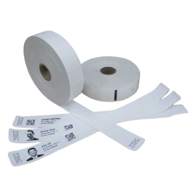 TSC Identifikační náramek, 29x292mm, bílý, DT, pro dospělé, 150et./kot. (cena za 2 kotouče/box)