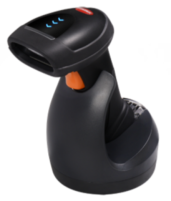 Zebex Z-3392BT Plus Bezdrátová čtečka 2D, čárových a QR kódů se stojánkem, USB, černá