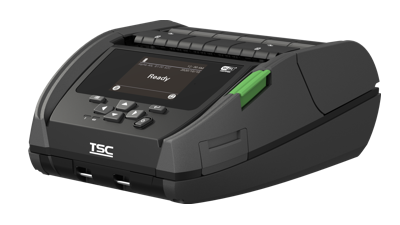 TSC Alpha-40L RFID Mobilní tiskárna čárových kódů se zapisovačem RFID nálepek, 203 dpi, 5 ips, USB, BT