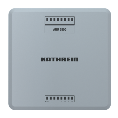 Kathrein ARU-3500 RAIN RFID čtečka s anténou, ETSI, 1x int. ant.+ 3 porty, PoE+, GPIO, Linux