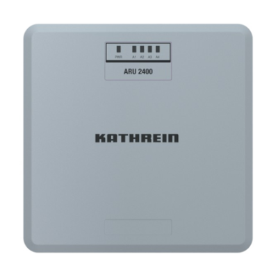 Kathrein ARU-2400 RAIN RFID čtečka s anténou, ETSI, 1x int. ant. + 3 porty FAKRA, PoE, GPIO, Linux